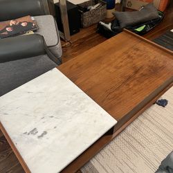 Marble Lift Top Coffee Table
