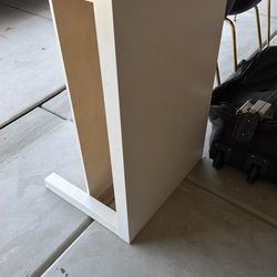 White coffee table