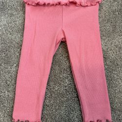 Baby Girl Pink Pants (3-6m)