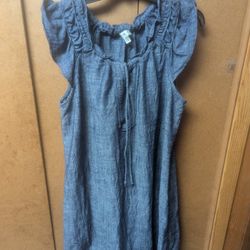 Robbie Bee Soft Denim Dress 