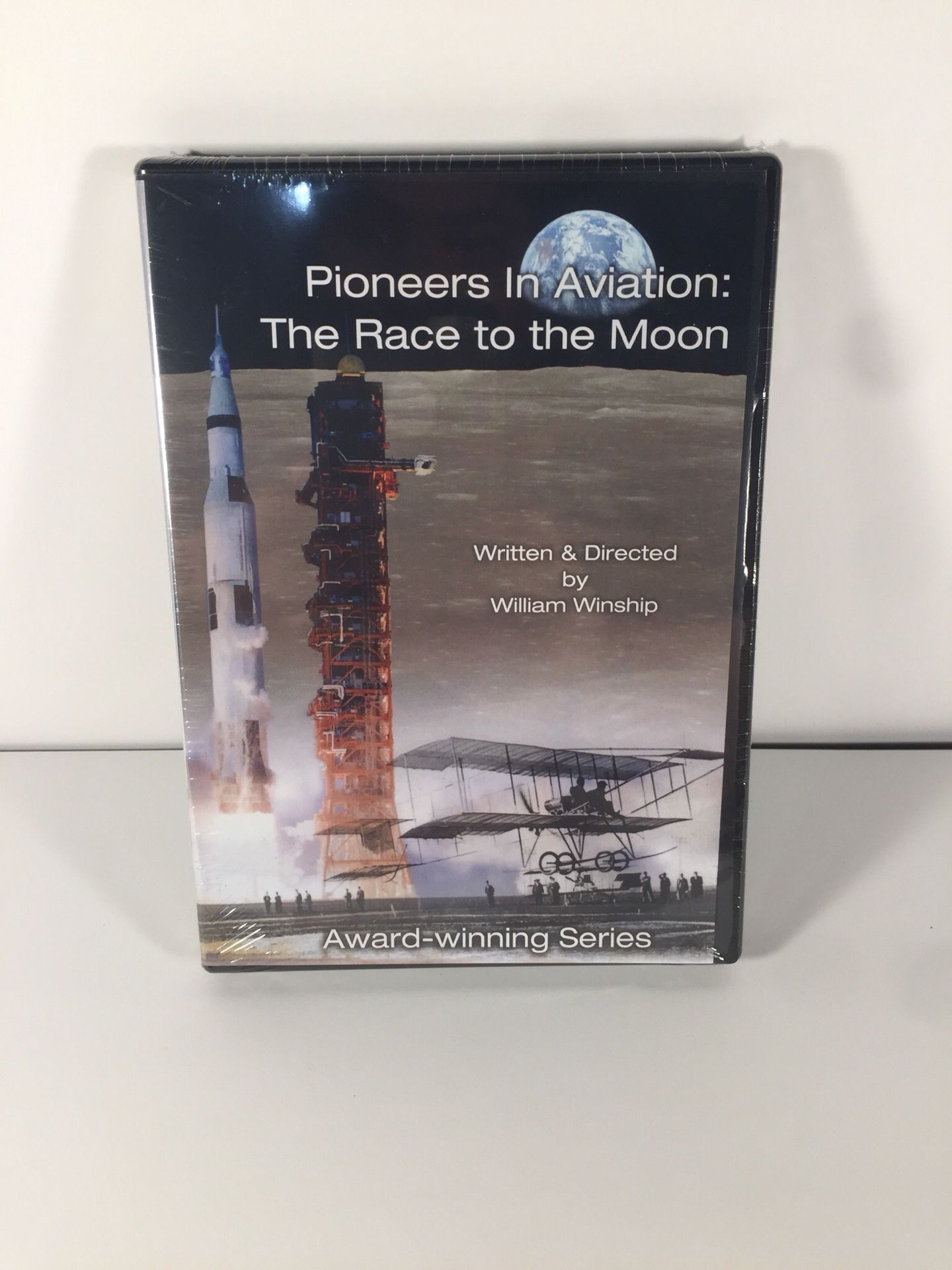 Pioneers in aviation: the race to the moon dvd Movie documentary by William winship