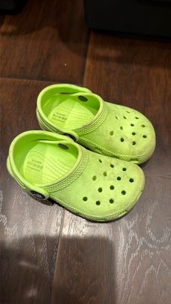Crocs Classic Clogs Lime Green Kids