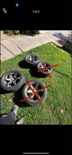 Avid 18 inch wheels rims 350z/infiniti te37 reps