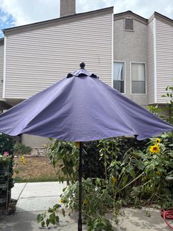 Purple Outdoor Patio Umbrella
