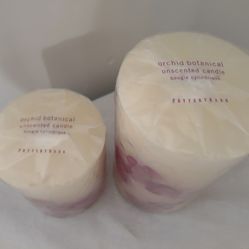 Orchard Botanical Unscented Candles 