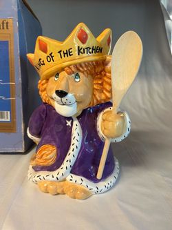 King of The Kitchen Cookie Jar