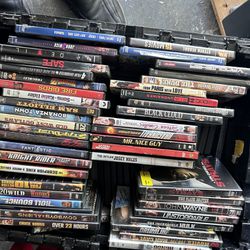 Bulk At Of Over 150 DVDs 
