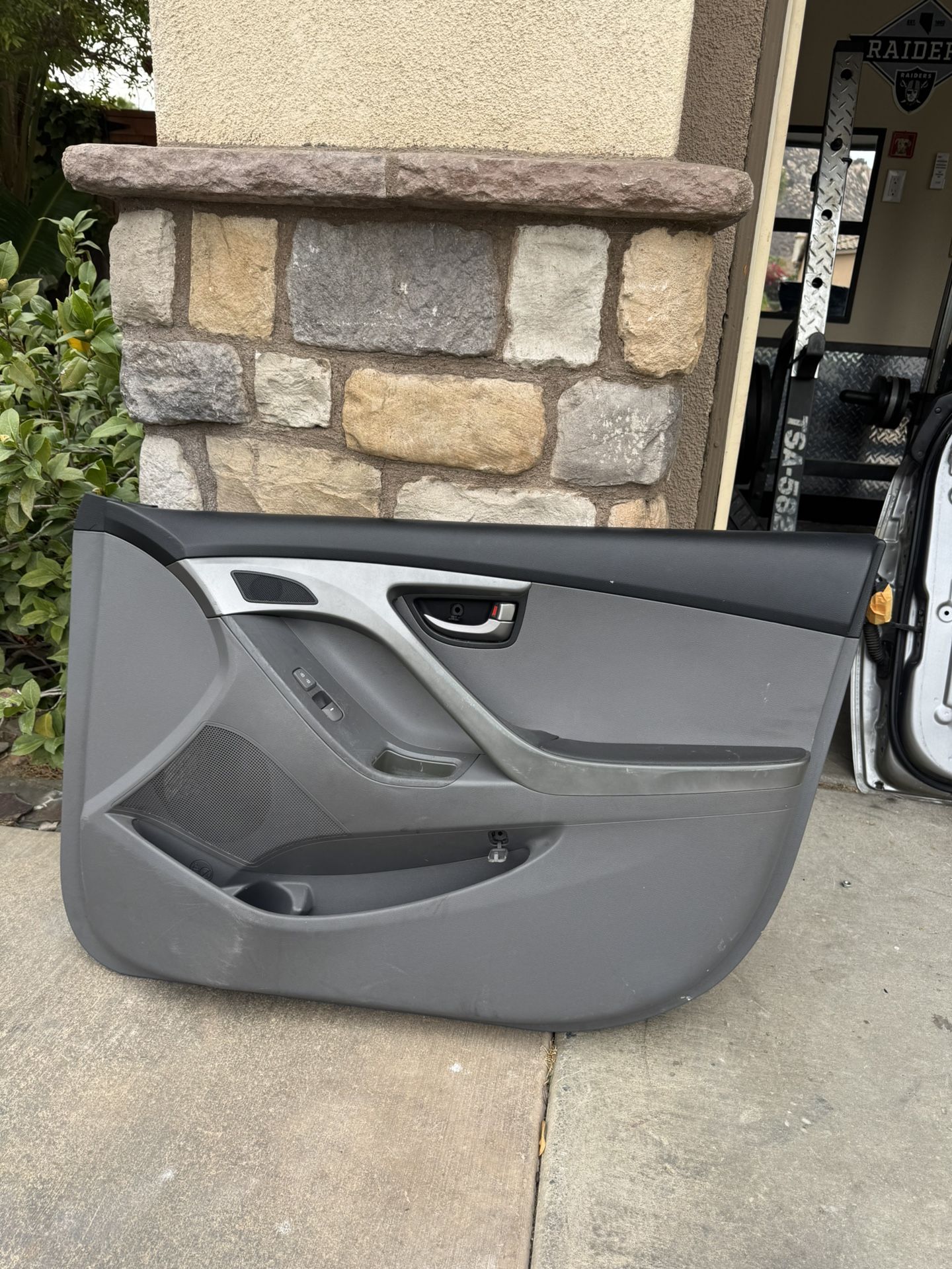 2011-2016 Grey Front Passenger Elantra Door Part Out