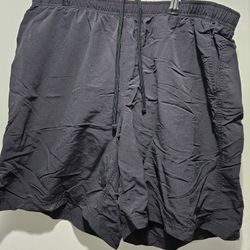 Size L Men's Black LL Bean Swim Trunks
