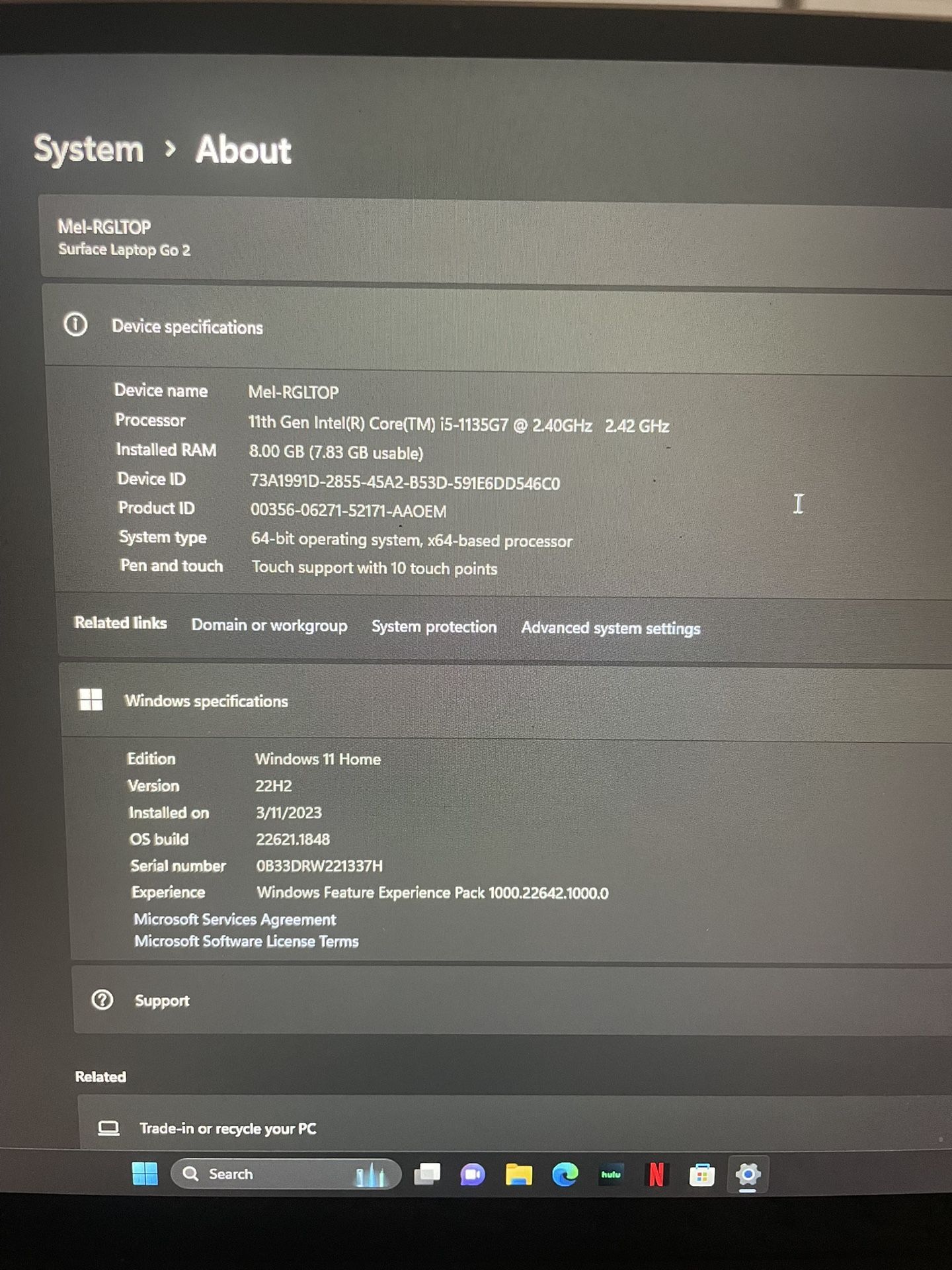 Microsoft surface Laptap Go 2 for Sale in Federal Way, WA - OfferUp