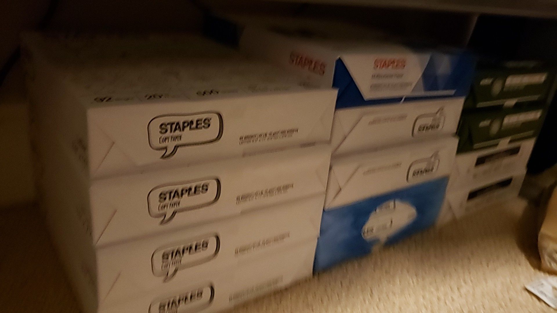 Copy paper $5/ream