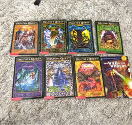 Deltora Quest sci-fi book lot 1,3,4,5,6,7,8  maze monster creature 4 damaged
