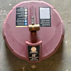 Pressure Washer Surface Cleaning Attachment