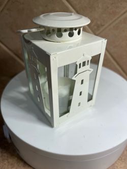 Miniature Metal & Glass Nautical Tea Light Lantern