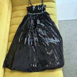 Black Sequence Dress