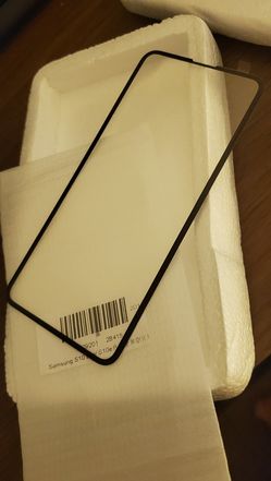 Samsung S 10 Lite / S 10e tempered glass screen protector