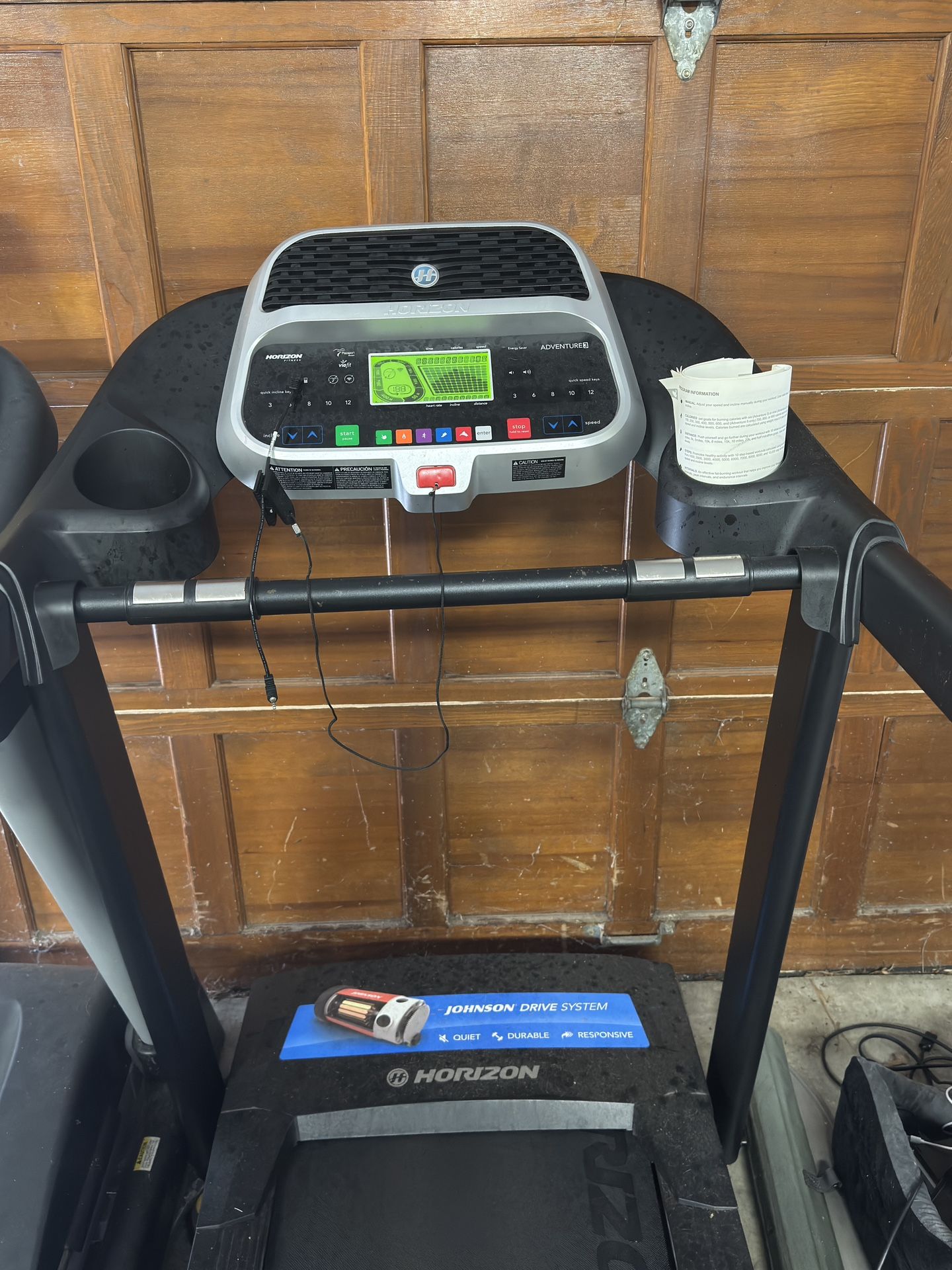 Horizon Adventure 3 Treadmill.