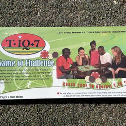 TIQ7 Togo, West Africa Board Game