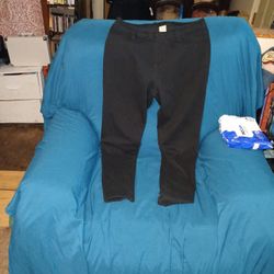 WOMEN'S NO BOUNDARIES BRAND JEGGINGS STRETCH PANTS/JEANS (BLACK) (SIZE: L/G 12-14)