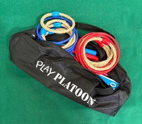 Wooden Ring Toss Game Set - Complete