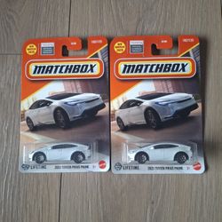 Matchbox 23 Toyota Prius Prime $5 each Nice Detailed