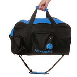 Pickleball Fanatic Duffel Bag (Royal Blue)