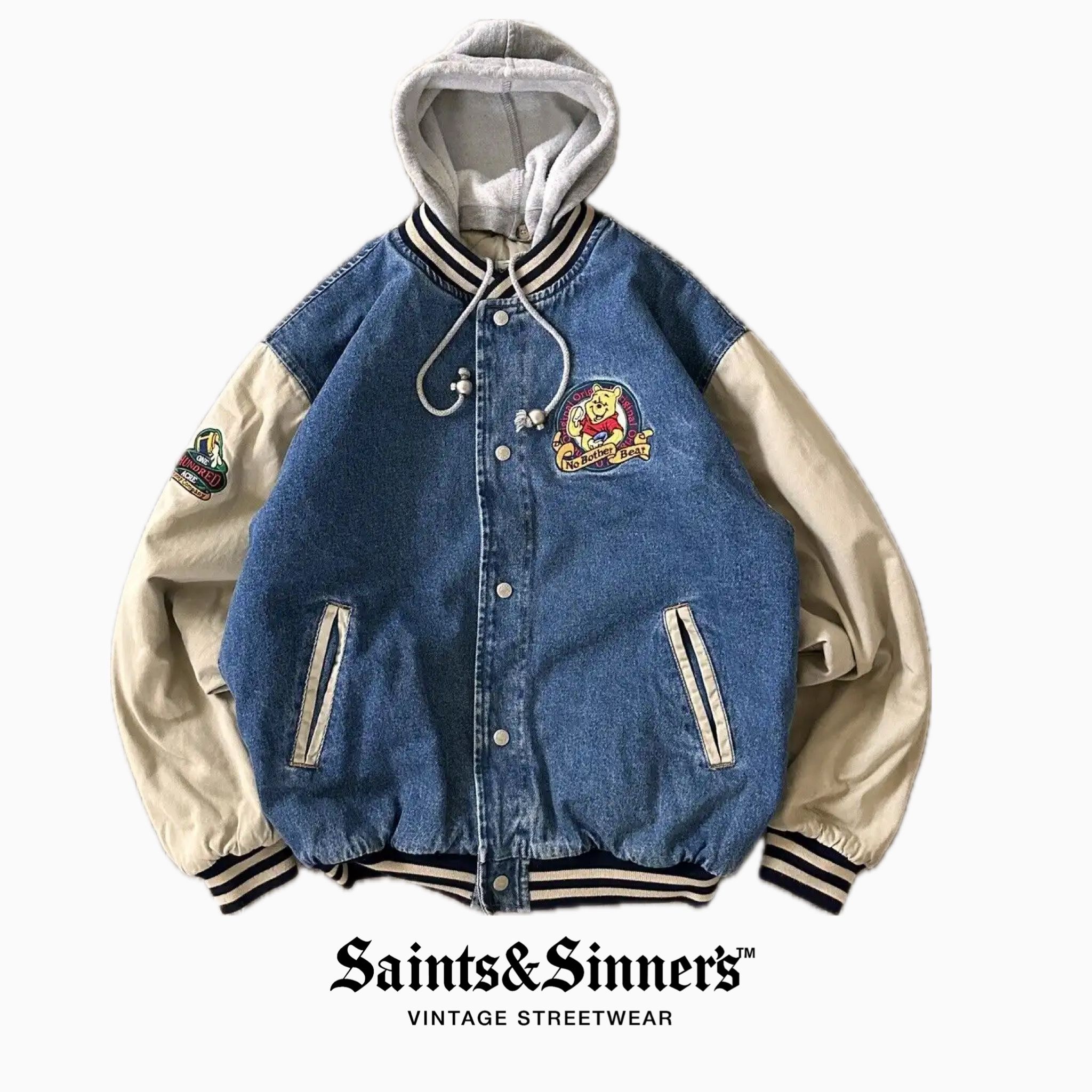 Winnie the Pooh Vintage Varsity Jacket