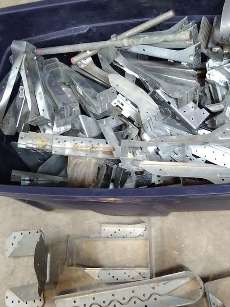 Huge Lot Of Brackets, Simpson Strong Tie Components $$$