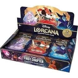 Disney Lorcana Chapter 1 Booster Boxes 