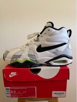 Nike Air Diamond Fury ‘96 Voltage Green/Black/Grey Size: 8.5 Men’s (Original Box)