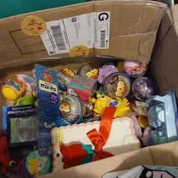 2 Boxes Of Kids TOYS AND Stocking Stufders For 50.00