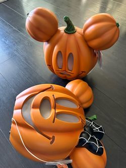 Mickey/minnie Halloween Pumpkins /Large
