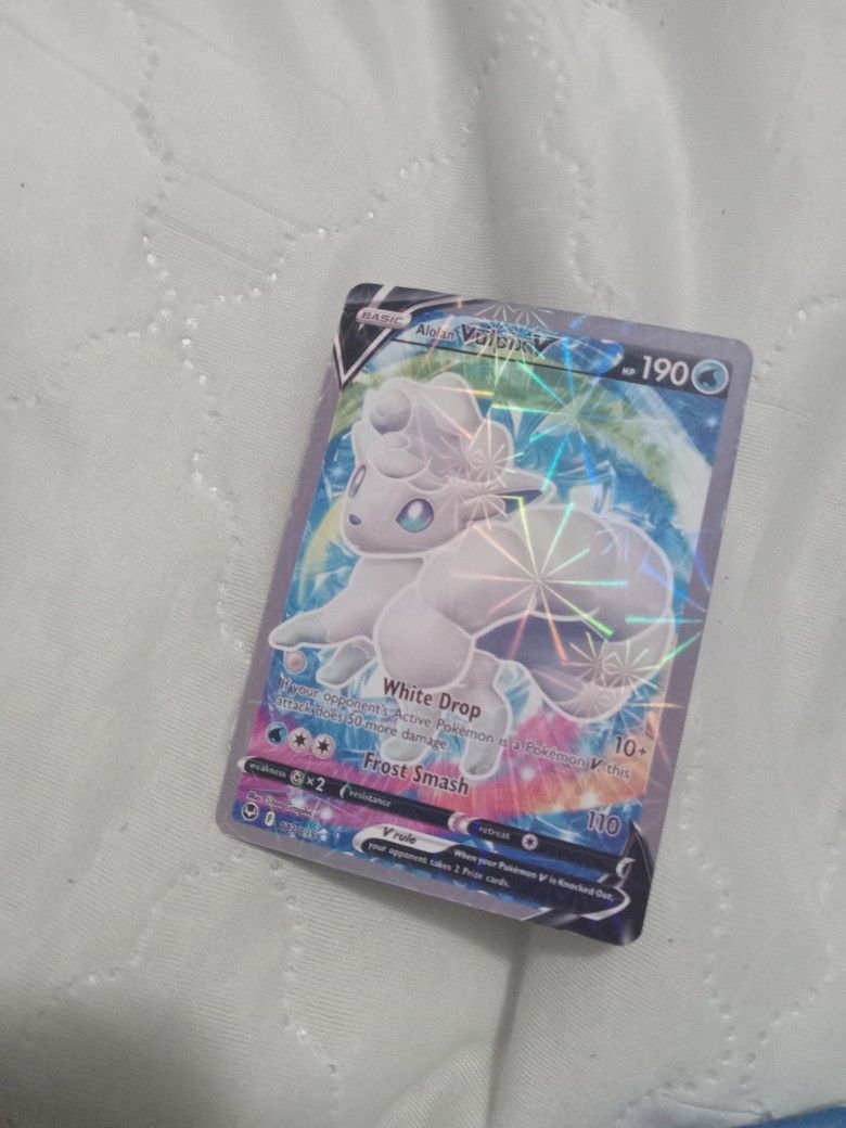 Vulpix V Card