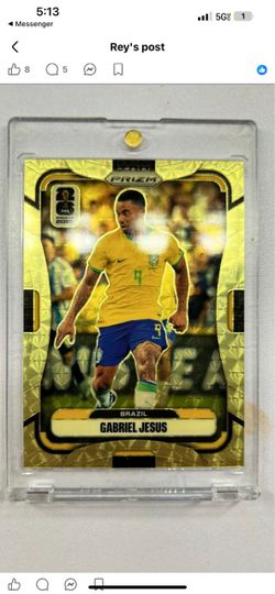 Panini prizm 1 of 1 Gabriel Jesus