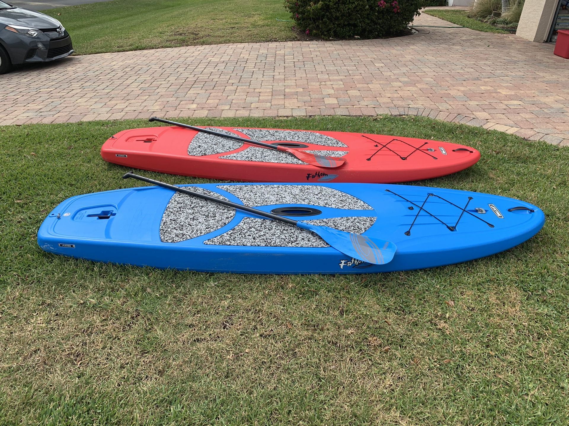 Lifetime Fathom standup paddleboard (SUP) Pair for Sale in Fort