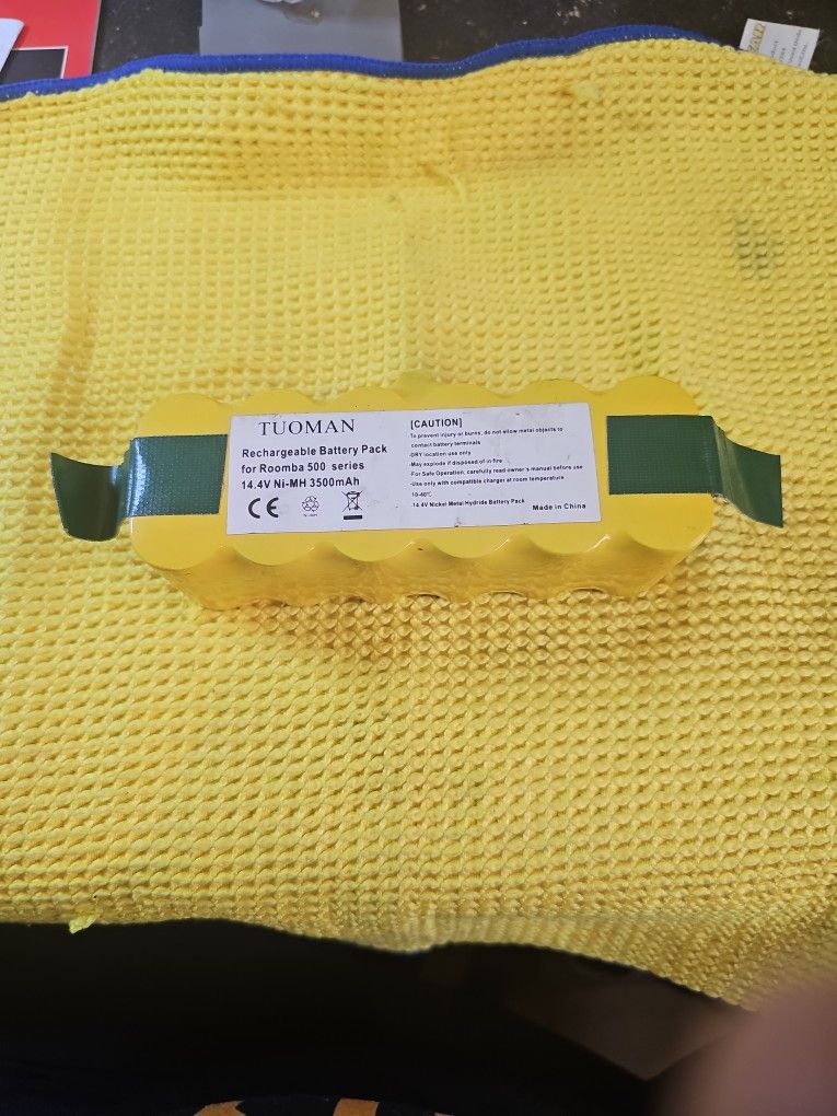 ROOMBA RECHARGEABLE BATTERY PACK 500 SERIES.