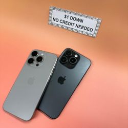 Apple IPhone 15 Pro 5G - Only $1 Today Pay The Rest Later! 