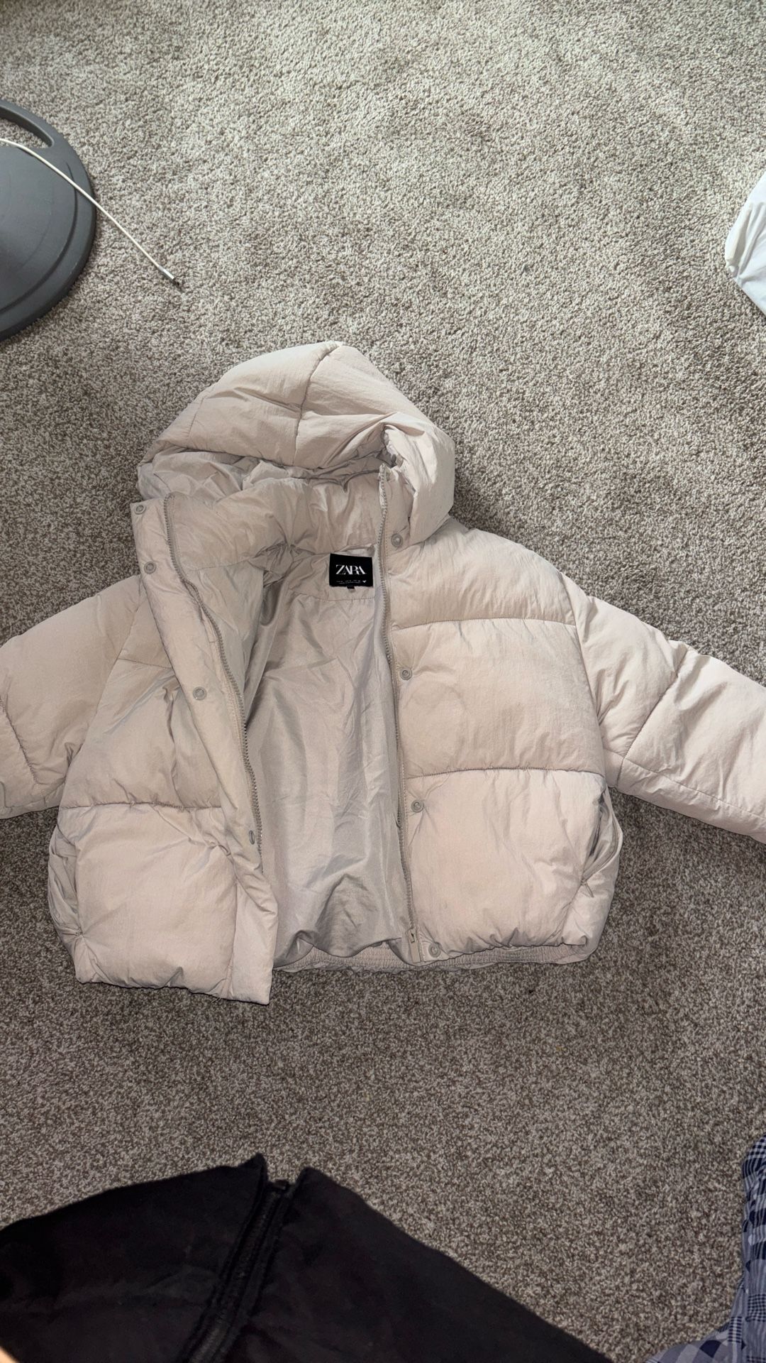 puffer zara