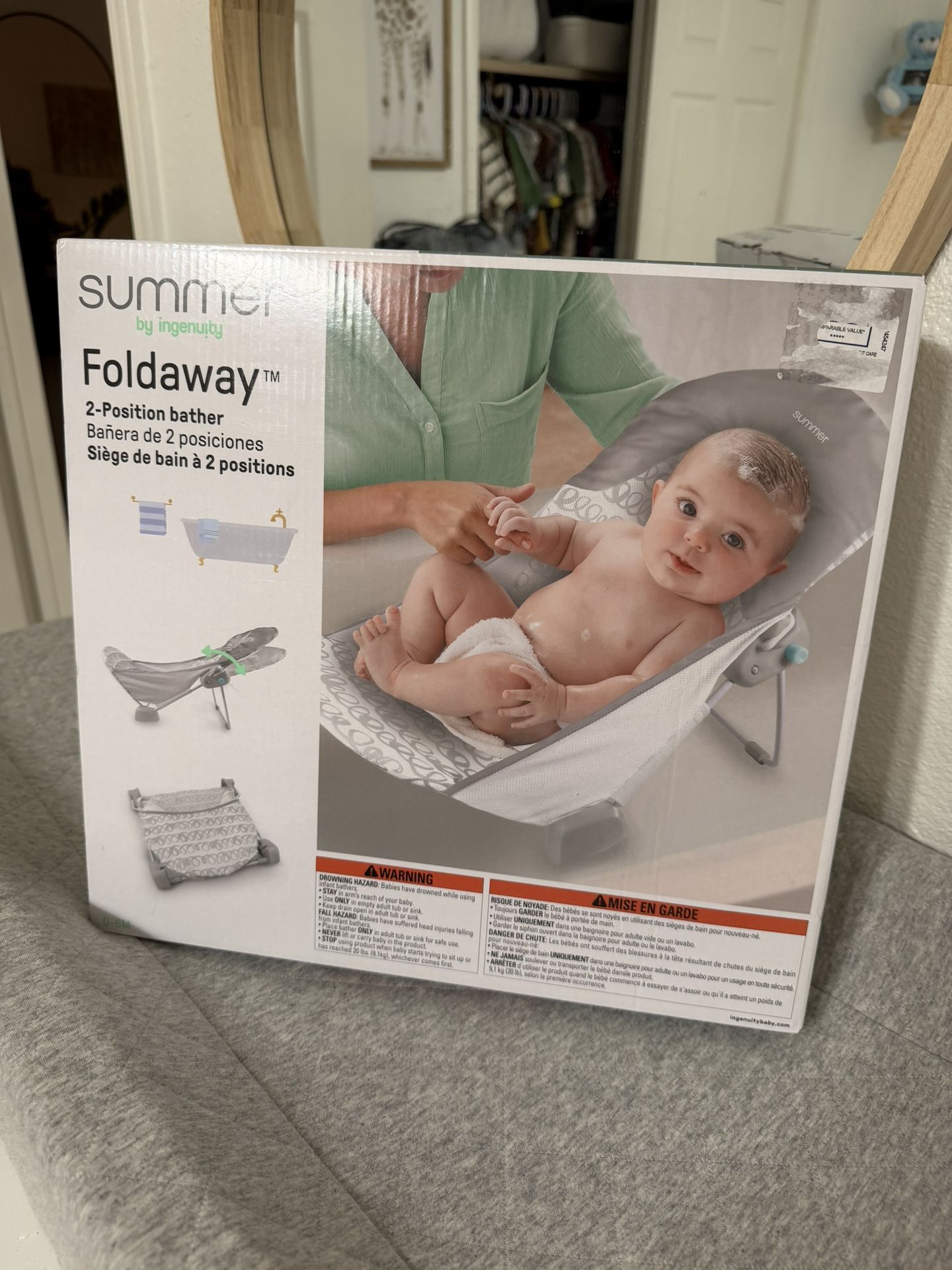 Foldable Baby Bather