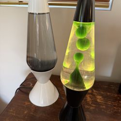 2 Vintage Lava Lamps