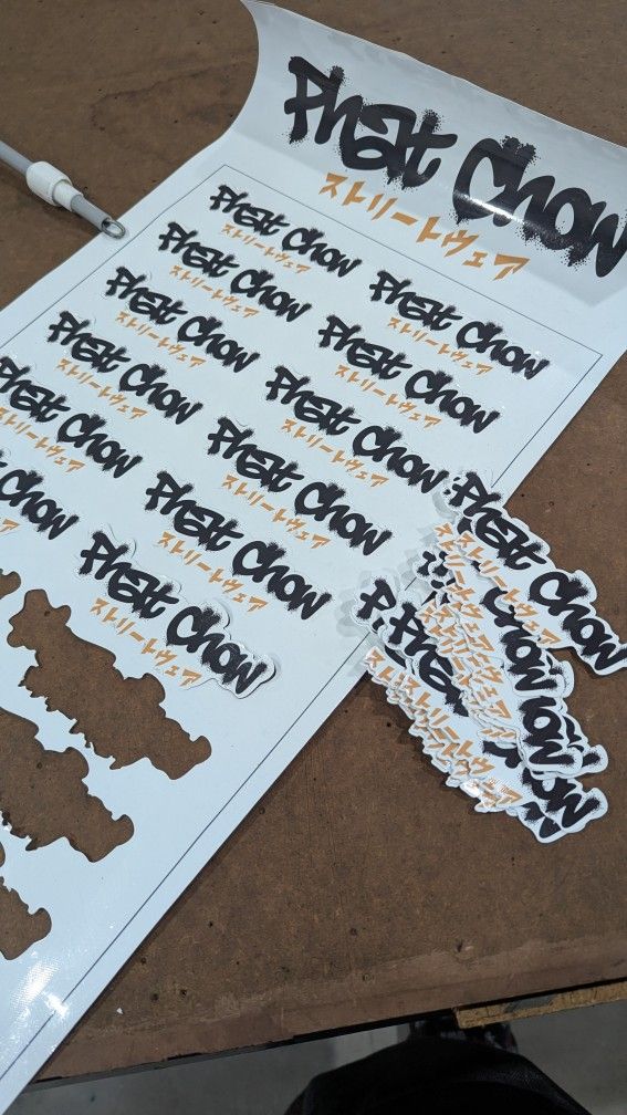 Custom Stickers / Decals /Wrap print – Made in Gardena (Up to 64” Wide)