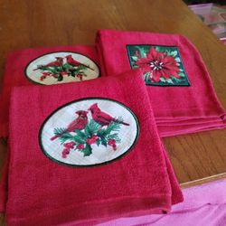 Christmas Hand Towels 10.00