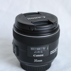 Canon EF 35mm f2.0 IS USM Lens