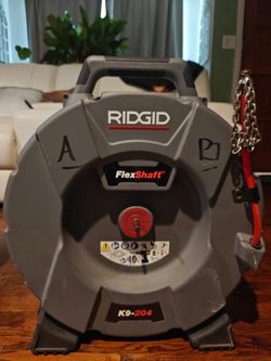 Ridgid K9-204 Flex Shaft Sewer Machine/Drain Cleaner