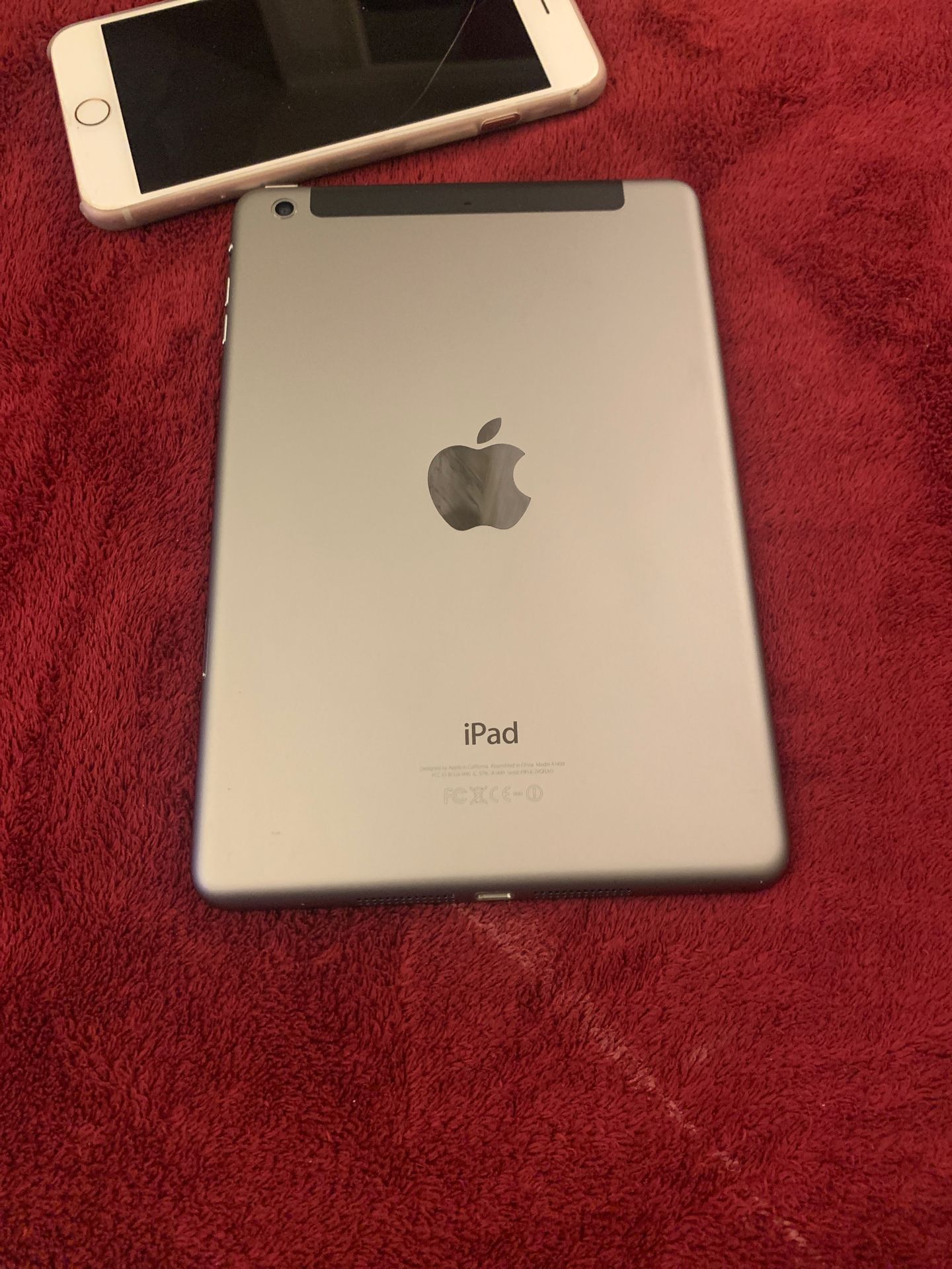 iPad mini 2 cellar unlockd all networks gsm sim