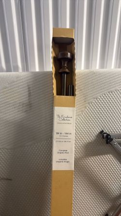 Complete drapery rod