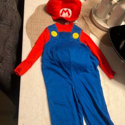 Mario Costume Kids