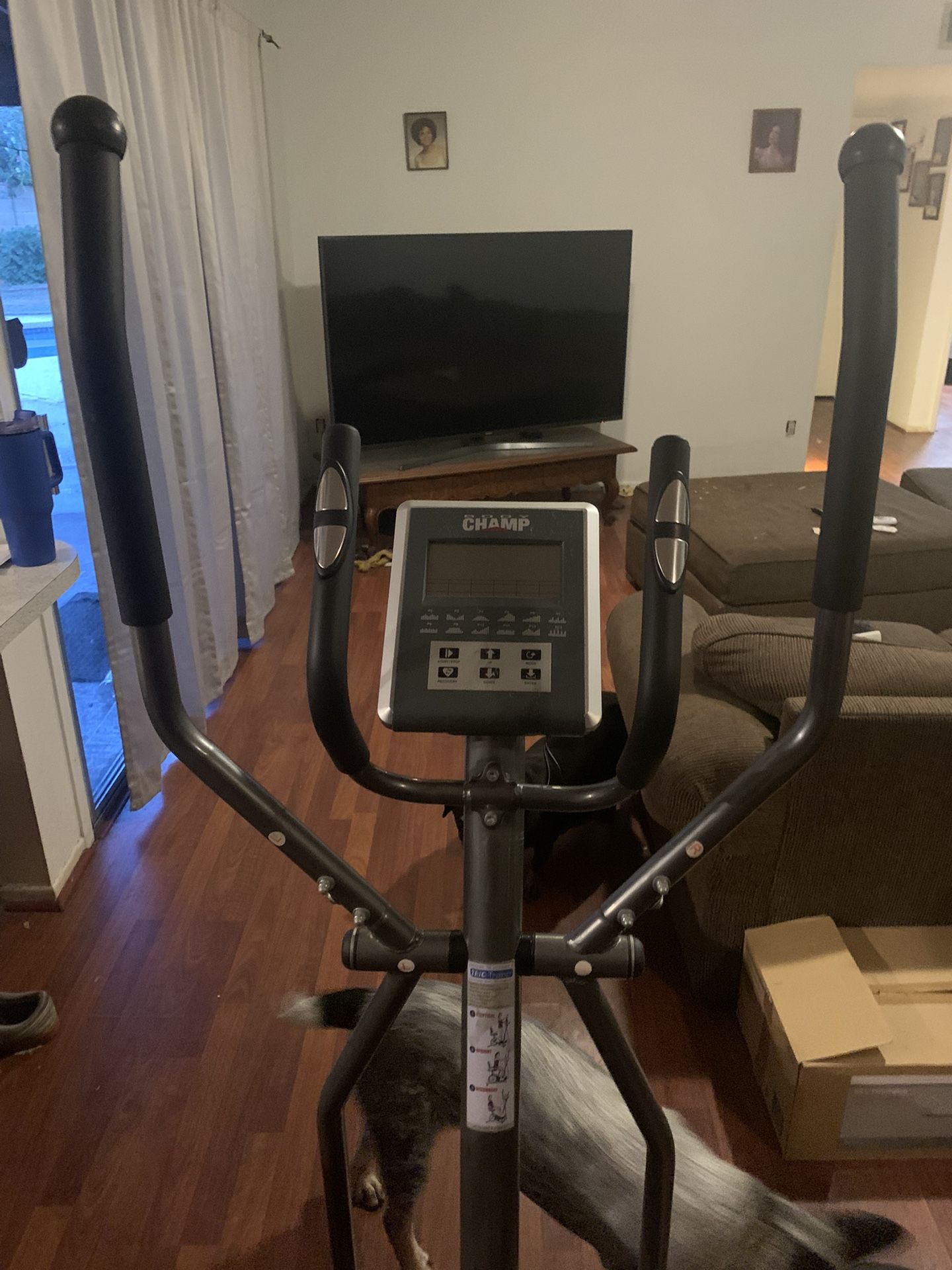 Bodychamp Elliptical/recumbent Bike