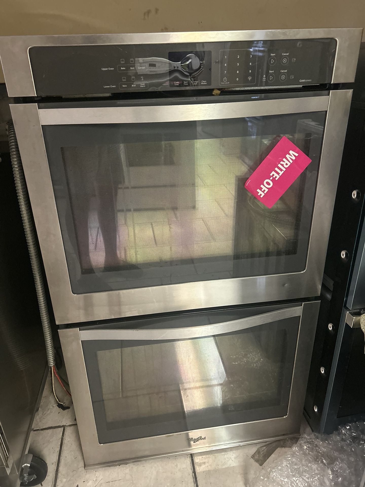 Wall Double oven Whirlpool Used 