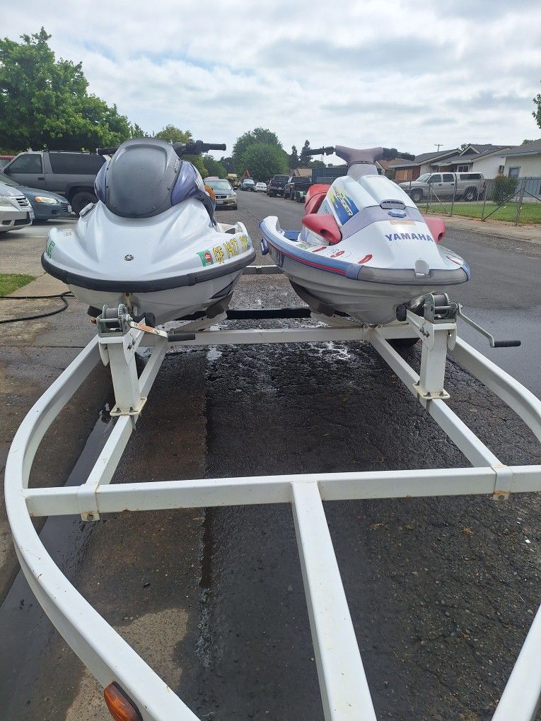 Two Jet Skis